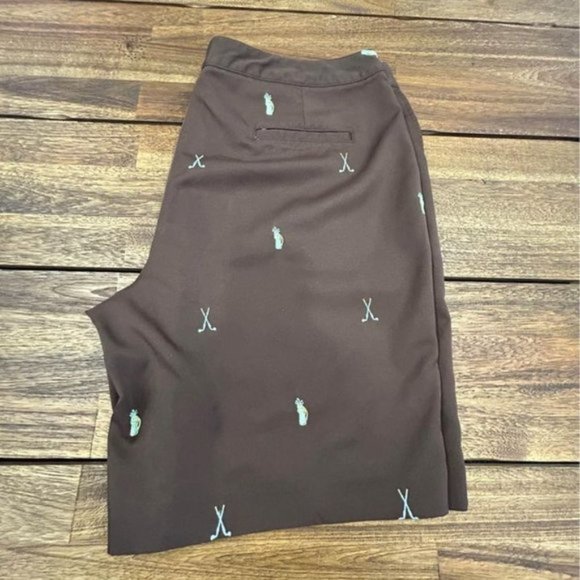 Womans CORAL BAY GOLF SHORTS. Size 18. Pockets! Poly/spandex blend. Stunning! - Picture 6 of 10